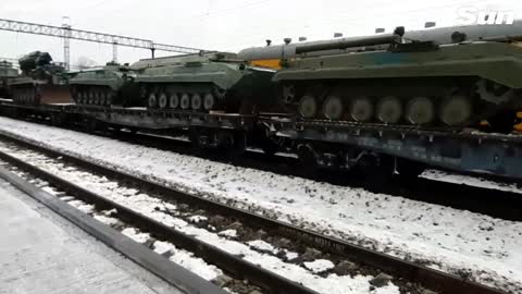 NATO SAYS IT WILL DEPLOY UP TO 40,000 TROOPS TO UKRAINE.
