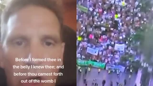 Evil Spirits At Roe v Wade Protest