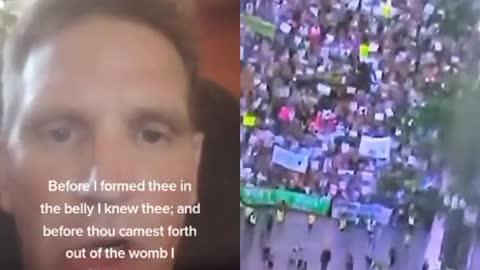 Evil Spirits At Roe v Wade Protest
