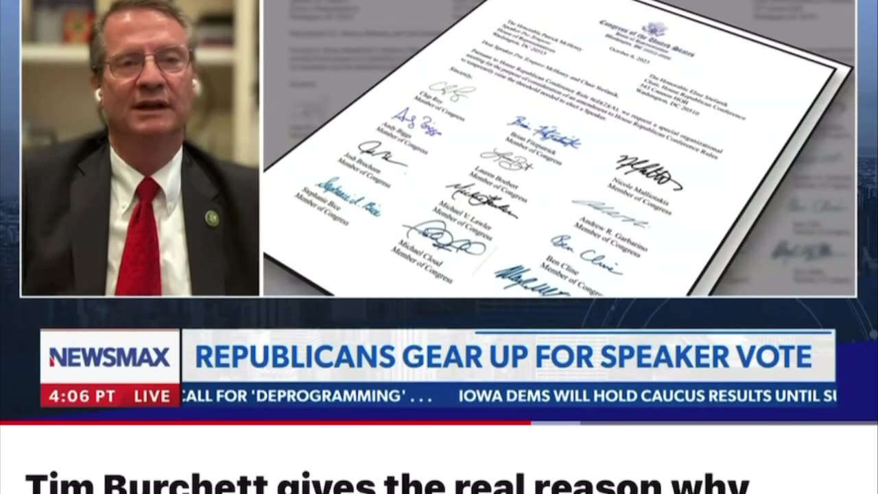 Tim Burchet Gives real Reason why McCarthy was Voted out!!