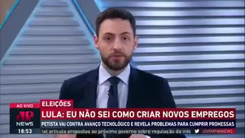 Lula dá outro tiro no pé e diz não saber como criar empregos