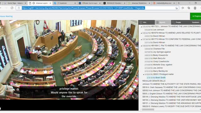 Vote to override Asa Hutchinson veto on SB301 fails in Arkansas House