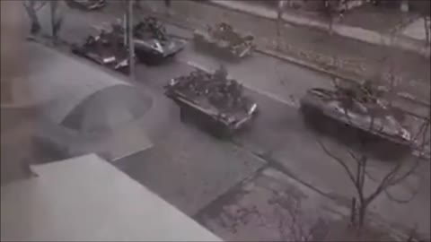 Russian Traffic In Kherson