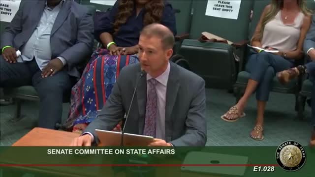 Dr. Ben Edwards speaks to the Texas State Senate on Covid shots 050621AD