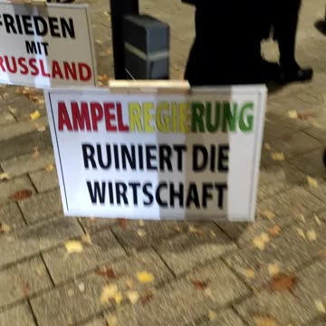 Schilder - Mahnwache Nr. 246 in Schwäbisch Gmünd am 05.11.2024