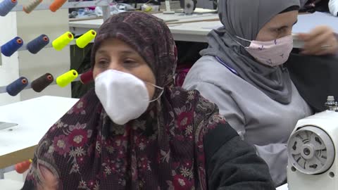 Seamstresses in Lebanon stitch Covid-19 body bags as deaths spike