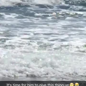 It's time for him to give this thing up