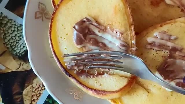 Pancakes and Chocolate