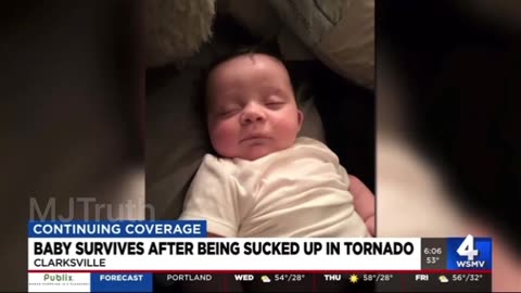 A Baby Named Lord was Sucked up in a Tornado and Found in a Tree
