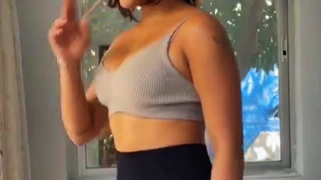Cute girl dance