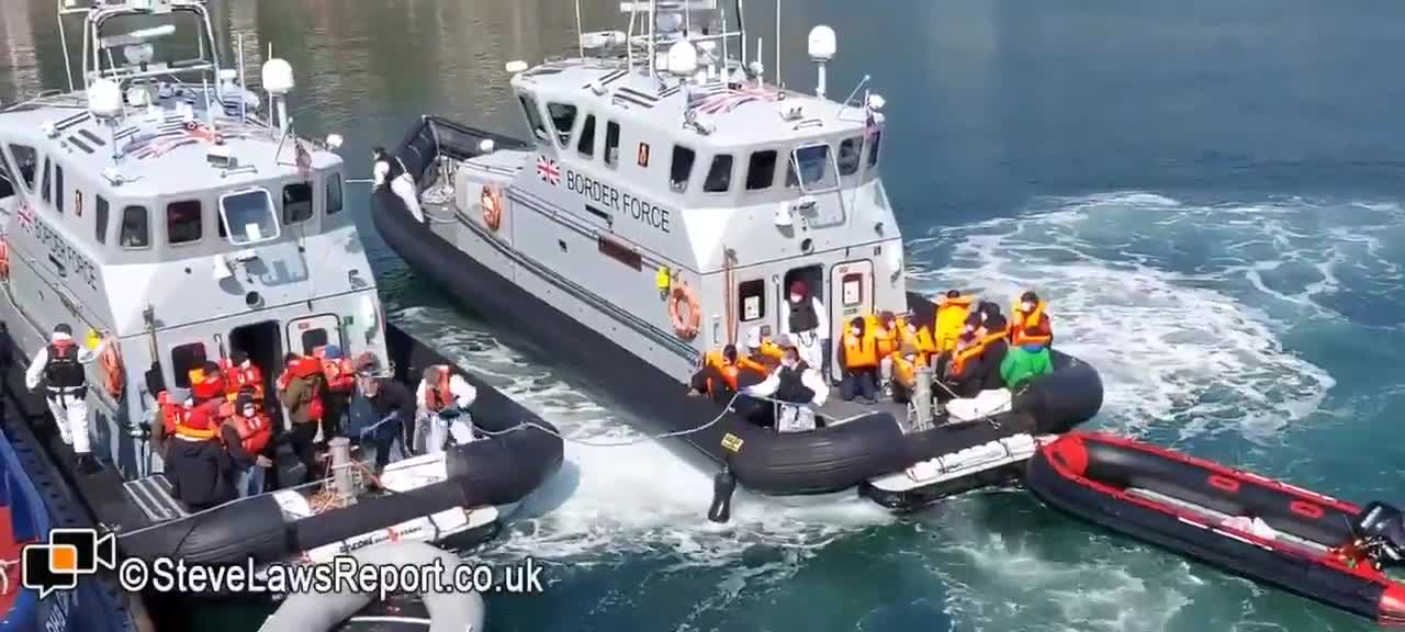 Border Force have been busy all morning in the uk