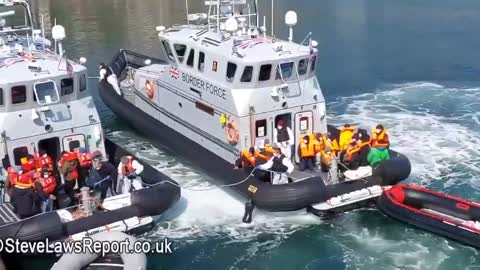 Border Force have been busy all morning in the uk