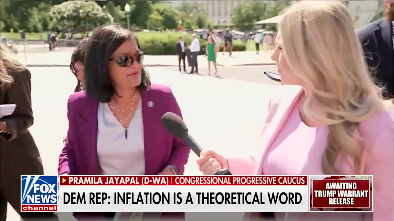 Dem Rep. Pramila Jayapal Says Inflation Is Just A "Theoretical Word That Economists Use"