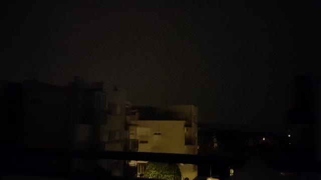 Munje i gromovi iznad Zagreba