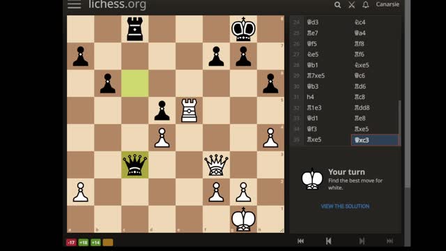 Chess Wars - lichess.org puzzles