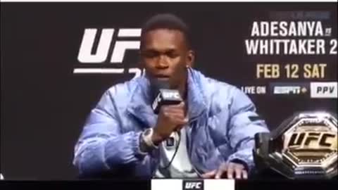 UFC Champ Israel Adesanya on the controversy surrounding Joe Rogan.