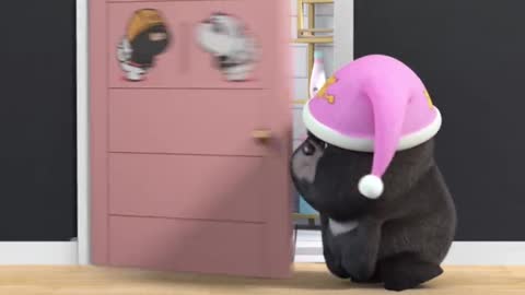 Morning hours is the best time of the day# panda funny anime