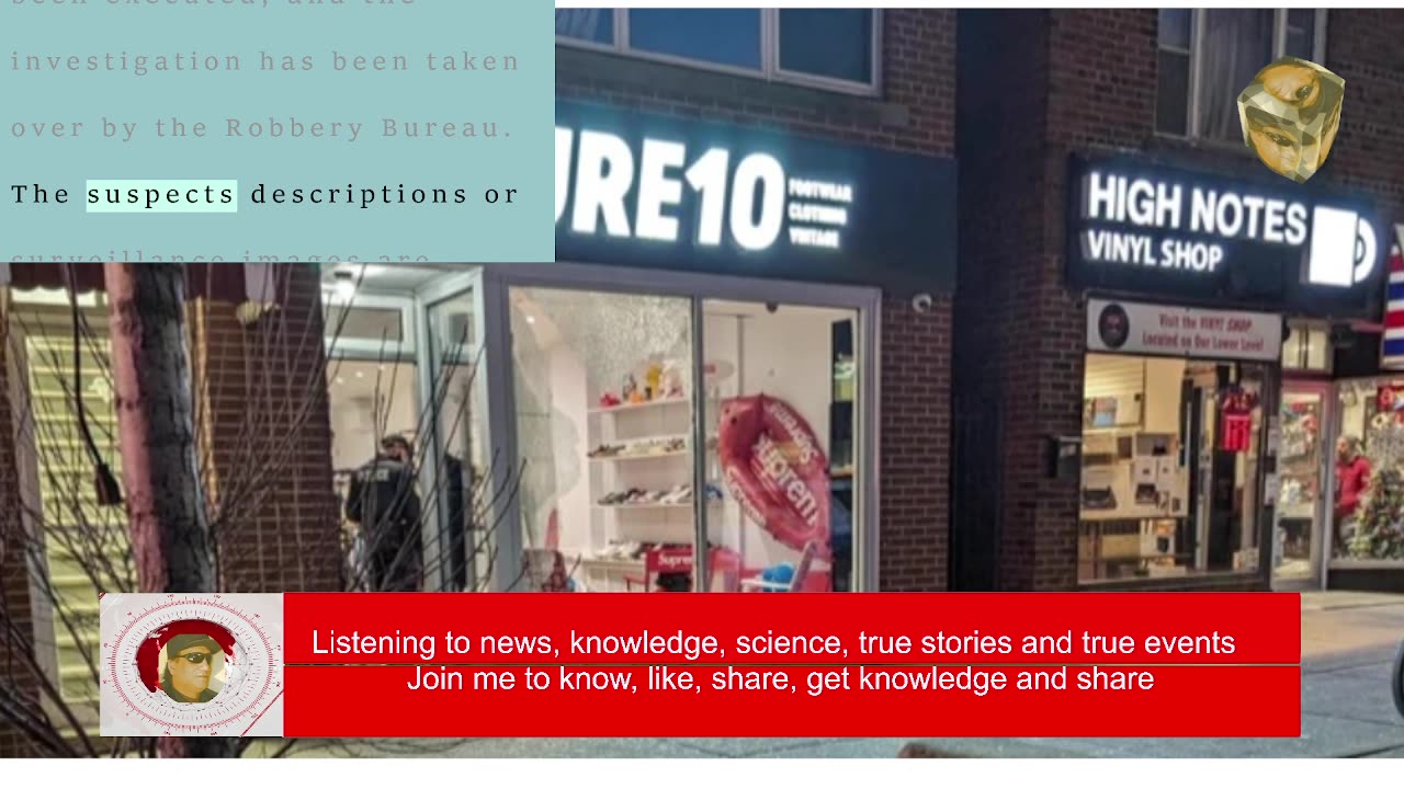 High end shoe store gets robbed in Mississauga