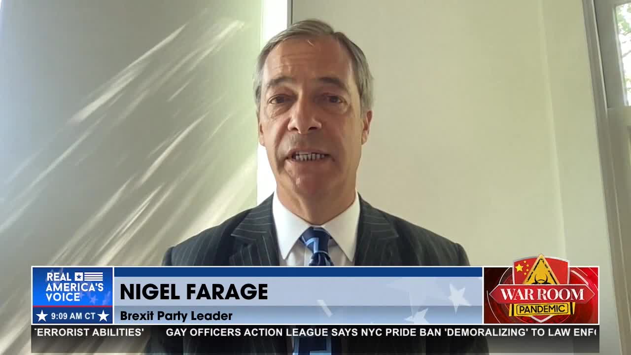 Farage Reacts to Attacks Against Jews in London: Never Seen Anything Like This in My Country Before