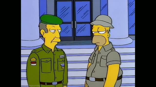 The Simpson's Predict the Evergreen Ship Blockage in Suez Canal