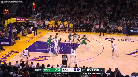 Los Angeles Lakers vs Boston Celtics Full Game Highlights NBA Christmas 2023