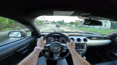 WILD MUSTANG | Ford Mustang GT V8 5.0 450HP ride impressions and acceleration