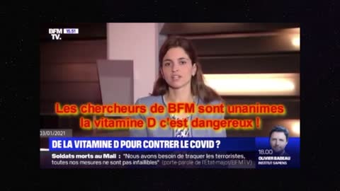 la vitamine D ,,,pas bon !!