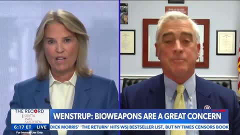 Wenstrup Joins Newsmax To Discuss The Emerging Threats of Bioweapons