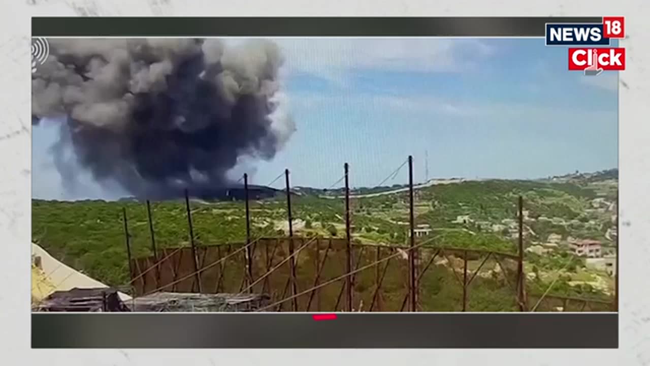 Israel Vs Hamas Conflict | Lebanon State Media Say Two Dead In Strike