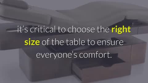 How To Choose The Right Massage Tables