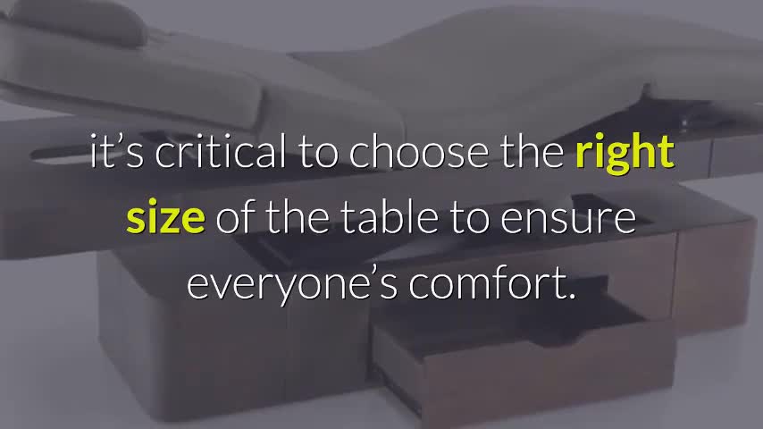 How To Choose The Right Massage Tables