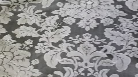 Cutting chair seat fabric