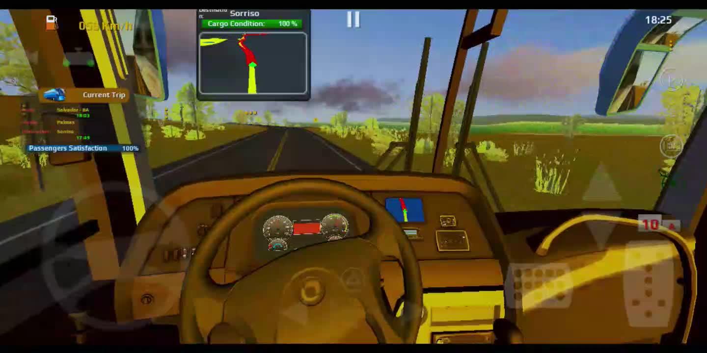 Euro Bus Simulator Android Game.