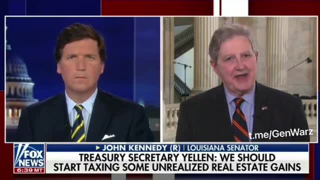 Senator John Kennedy Explains How New Biden-Yellen Tax Plan Will Steal Homes