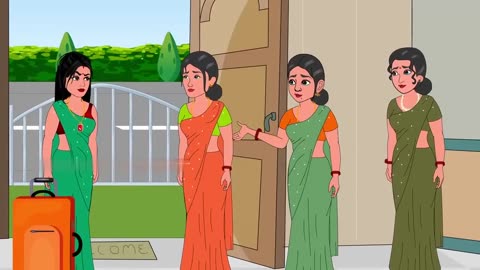 तीन सास की एक बहु | Kahani | Hindi Kahaniya | Bedtime Moral Stories | Hindi Fairy Tales | New Story