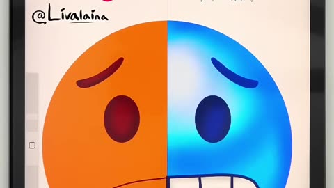 Hot vs Cold 🥵+🥶 Mixing emoji #satisfying #drawing #emoji #procreate #emojichallenge #digitalart #6