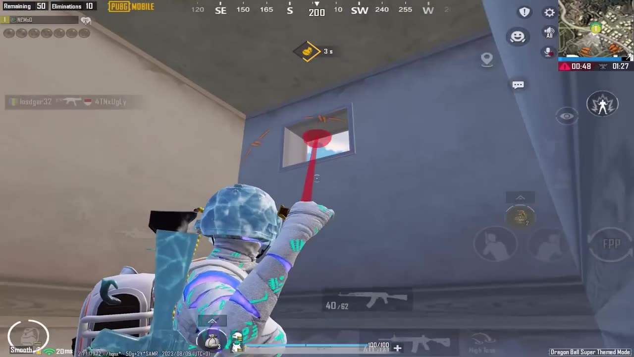 NEW FULL RUSH GAMEPLAY ON FULL SQUADS | Pubg mobile