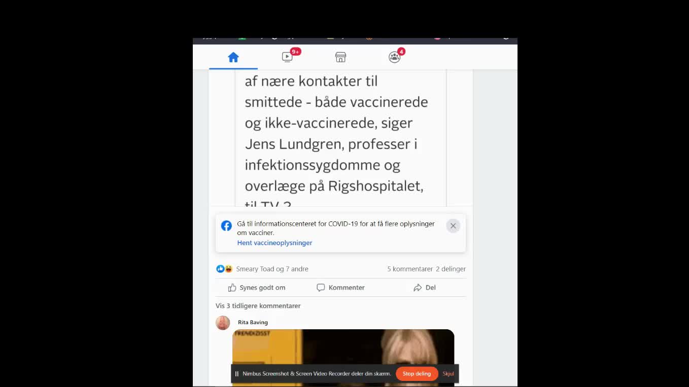 Træt af Covid-19 advarsler på Facebook?