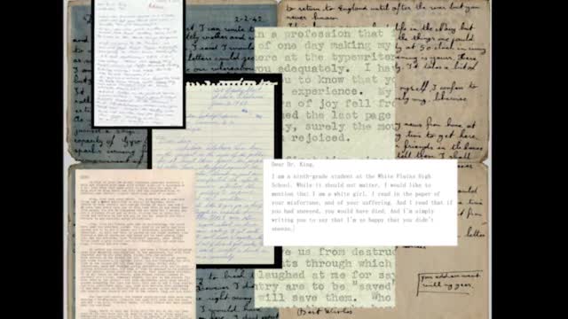 If I had sneezed - MLK Jr....