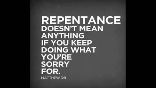 A Call to Repentance