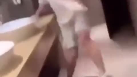 Bathroom shenanigans