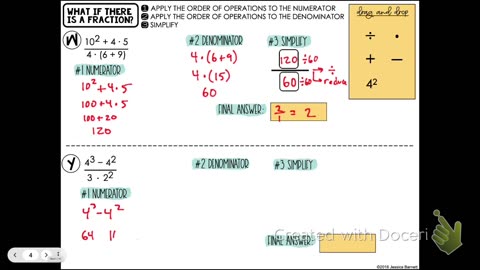 Informal Geometry Evaluating Expressions