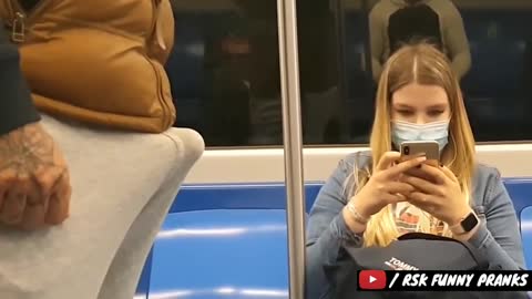 Funny Prank in the Train