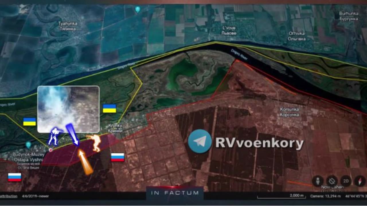 Latest Ukraine War on the bloody Dnipro River