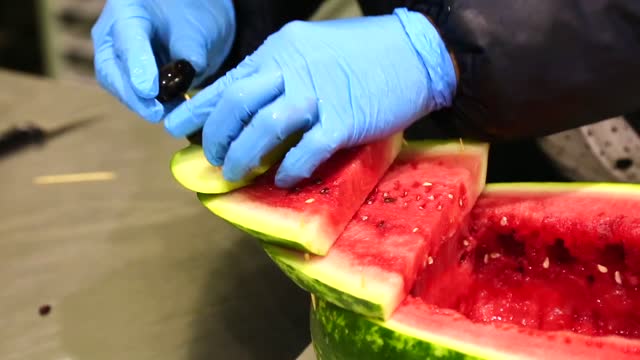 Creative Fruit Cutting - Watermelon Ship!