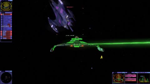 Klingon fleet vs Dominion, close battle