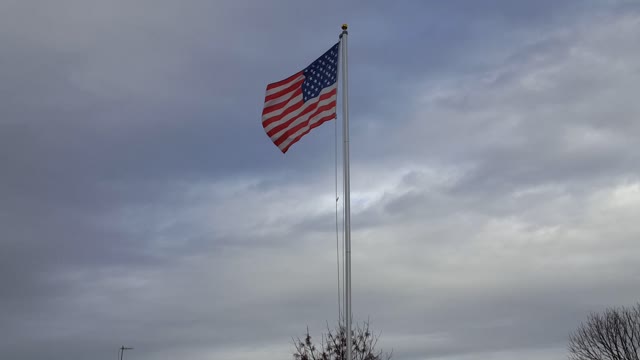 Flag flying