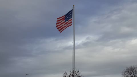 Flag flying