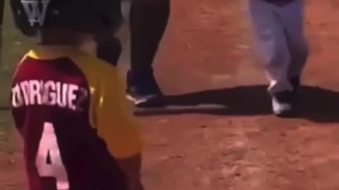 The kid took his sweet time,