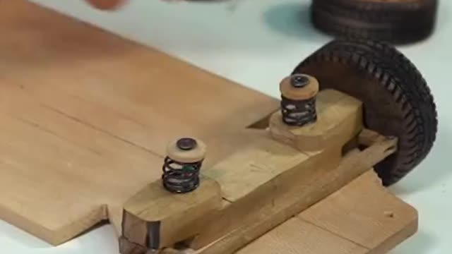Woodworking of Tesla model Demo